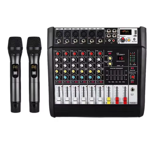 pm-6 powered mixer