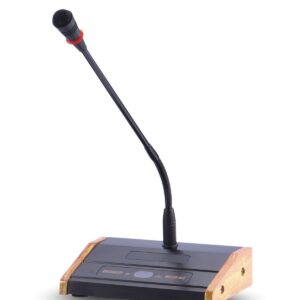 Gooseneck base microphone
